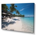 thumbnail image 2 of Designart "Maldivian Beaches II" Nautical & Beach Wall Decor, 2 of 5