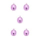 thumbnail image 1 of Greeniant Accesorios para gatos con cascabel para perros, cascabeles exquisitos para gatos, collar para mascotas sin carga, rosa Rosa 5Conjunto, 1 of 6