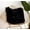 Black, variant on Luxury Long Faux Fur Throw Pillow Case Super Soft Plush Cushion Cover Deluxe Home Sofa Bed Car Party Decorative 18 x 18 Inch Black