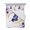 Purple, variant on Quilts Queen Size Bedding Set, Blue Butterflies Flowers Lightweight Quilted Comforter, Spring Watercolor Botanical Floral Soft Bedspread Coverlet with Pillow Covers for All Season, 90" x 96"