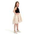 thumbnail image 2 of Kensie Girl Sleeveless Velvet High Low Dress, Sizes 4-16, 2 of 4