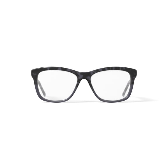 Flower Women's Square Eyeglasses, FLR6010, Lucy, Black, 52-15-140, with Case