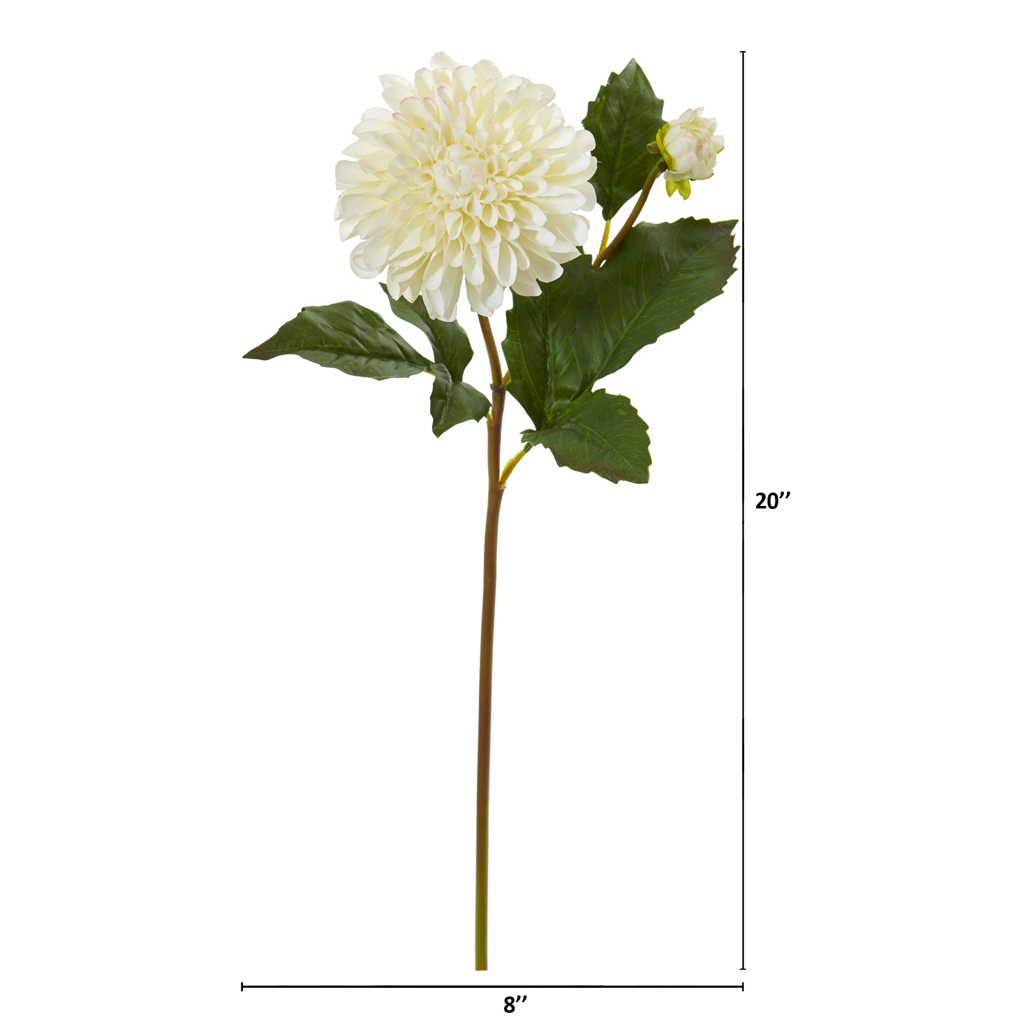 Nearly Natural 20in. Dahlia Artificial Flower (Set of 6)