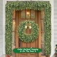 thumbnail image 5 of Guvpev 6FT Lifelike Cedar Christmas Garland, Artificial Realistic Faux Green Cedar Pine Garland, Thick and Lush, Soft Bendable, for Home Fireplace Indoor/Outdoor Christmas Holiday Party Decorations, 5 of 9