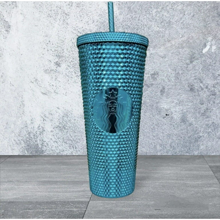 Starbucks 390ml/13oz Blue Contigo Stainless Steel Straw Cup – Ann Ann  Starbucks