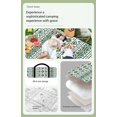 thumbnail image 3 of Picnic blanket, super large waterproof and sand proof foldabl e outdoor beach blanket, suitable for grassland concerts, parks, lawns, camping, hiking, travel, etc, 3 of 5