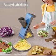 Balea Gray Light Blue Mandoline Slicer - Potato and Vegetable Chopper - 1 Count