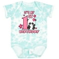 thumbnail image 3 of Inktastic It's My First Birthday with Panda Bear Girls Baby Bodysuit, 3 of 5