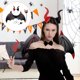 thumbnail image 3 of Decoraciones de Halloween, adornos de Halloween, regalos de Halloween, decoración de Halloween, decoración del hogar, decoración de fiestas, ala, ala, 3 of 4