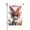 Style 4, variant on Cute Calf Welcome Garden Flag 12x18 Inch Double Sided – Spring Floral Farmhouse Outdoor Yard Decoration For Porch, Lawn & Patio
