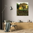 thumbnail image 3 of Montserrat Masdeu 26x31 Gallery Wrapped Canvas Wall Art Titled - Golden Villa, 3 of 4