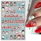 thumbnail image 4 of Pegatina 3D de Navidad para decoración de uñas, calcomanía deslizante de invierno para manicura de Año Nuevo, Navidad, rojo, Papá Noel, copo de nieve, alce, pingüino, acebo, BEF889, 2022, 4 of 4