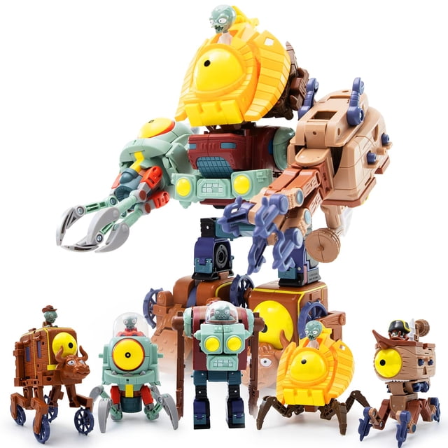 Set de figuras de acción Maikerry Plants vs.Zombies BOSS Robot
