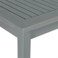thumbnail image 6 of Walker Edison 4-Piece Simple Solid Wood Outdoor Patio Dining Set in Gray Wash, 6 of 10