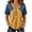 45Yellow295, variant on WERYOUNG Women's T Shirts Casual Button Front Short Sleeve Tee Patchwork Loose Fit Knit T Shirts For Everyday Wear Soft Tops S