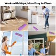 thumbnail image 6 of ACDANC Microfiber Glass Cleaning Cloths 6 Pk,Lint Free Streak Free,Reusable Cleaning Cloth for Windows,Glasses,Mirrors,Screens,Stainless Steel,And More Purple-14×16", 6 of 13