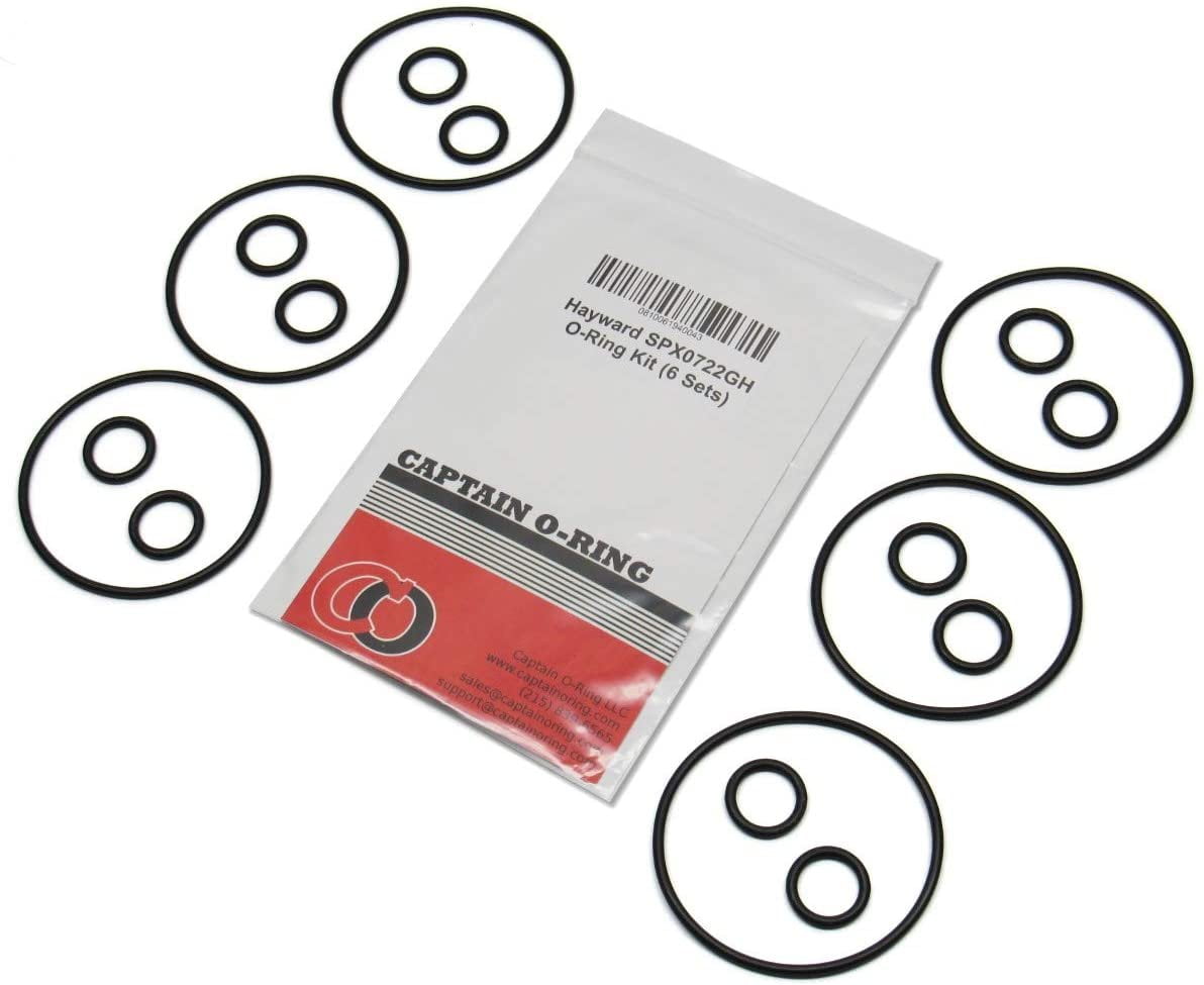 Captain O-Ring Replacement Hayward SPX0722GH O-Rings for Trimline Ball...