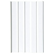 Mobile Home Skirting Vinyl Underpinning Panel White 16" W x 28" L (Pack of 8)