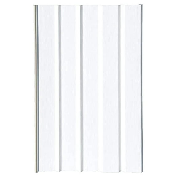 Mobile Home Skirting Vinyl Underpinning Panel White 16" W x 28" L (Pack of 8)