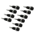 thumbnail image 2 of 2mm Banana Socket, High Accuracy Technology Banana Connector Panel Socket High Speed Transmission High Conductivity  For Electronic Instruments Black, 2 of 8