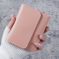 thumbnail image 2 of Kcolen Slim Tri-Fold Purse for Women Multifunctional Minimalist Card Wallet with Secure Zipper Compartment, 2 of 7