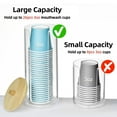 thumbnail image 4 of Dispensador de vasos de baño IWNTWY para vasos desechables de 90 ml, 4 of 8