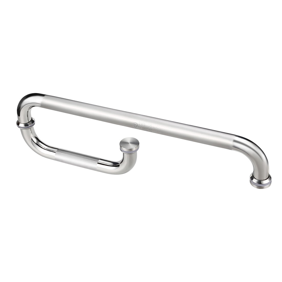 Unique Bargains 22mm Dia 180mmx380mm Hole Center 304 Stainless Steel Unique Bargains 22mm Dia 180mmx380mm Hole Center 304 Stainless Steel Shower Door Handle Brushed