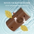 thumbnail image 3 of Jouet Dinosaure à Remontoir Flottant, Jouet Hippopotame à Remontoir Flottant Mignon pour Salle de Bain et Bain, Jouet Hippopotame Compact à Remontoir, Jouet pour Douche et Baignoire, Cadeau des Fêtes, 3 of 5