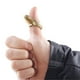 thumbnail image 5 of Anillo de Latón para Pulgar de Tiro con Arco Diseño Ergonómico Protector de Dedo Flexible Elástico Cómodo de Usar con Cuerda Antipérdida para Caza de Tiro con Arco Al Aire ANGGREK  Otros, 5 of 8