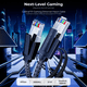 thumbnail image 2 of Cable Red VENTION CAT8 1Mt Trenzado 40 Gbps y 2000 MHz, 2 of 6