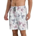 thumbnail image 2 of Naloa Lilies Flowers Men's Beach Shorts, Surfing shorts, Swim trunks, Quick Dry Swim Trunks for Surfing Beach Fun - 3X-Large, 2 of 9