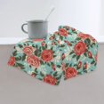 thumbnail image 6 of Salouo Rose Flowers for Ultra Absorbent and Soft Hand Towels for Bath, Hand, Face, Gym and Spa-27.5x16in, 6 of 8