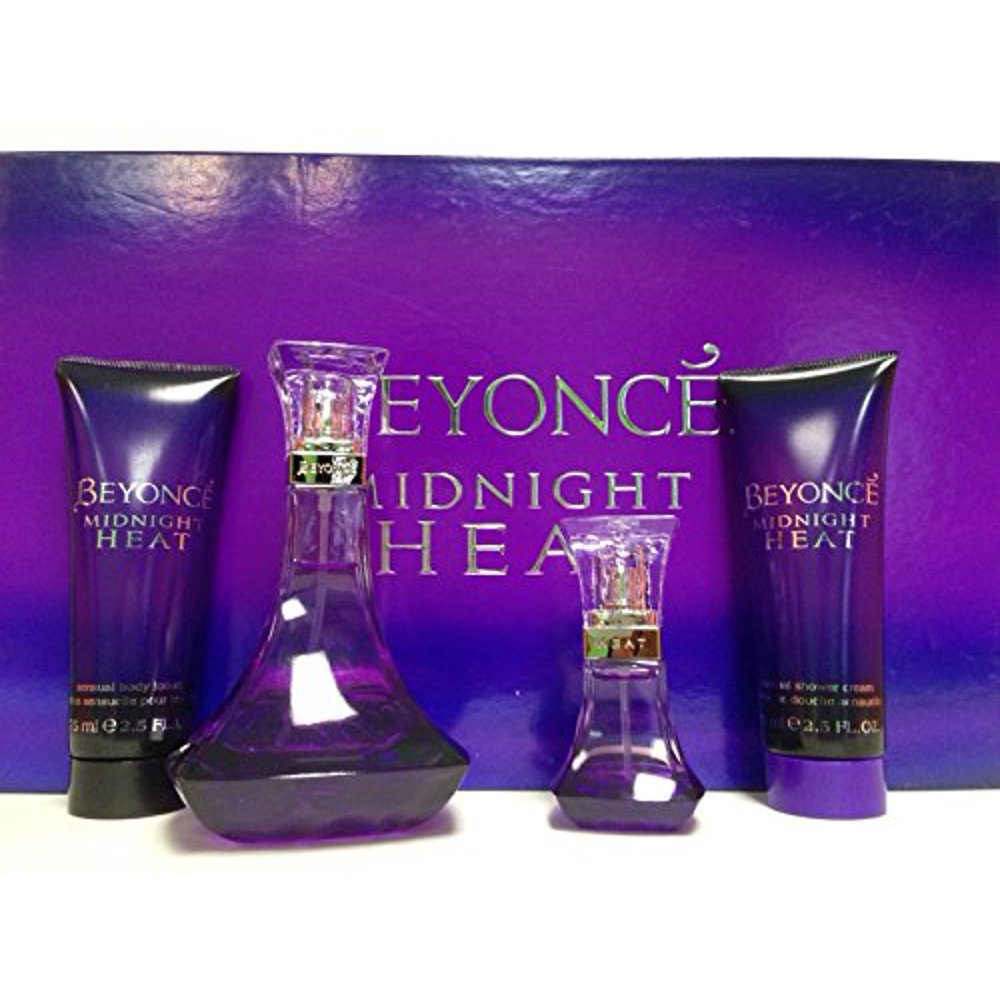 Beyonce Knowles Midnight Heat 4 Piece Fragrance Set