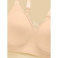 thumbnail image 5 of SHARICCA Plus Size Womens Wireless T-shirt Bra Comfort Full Coverage Seamless Jelly Bra, 5 of 6
