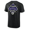 thumbnail image 3 of Men's Black Colorado Rockies Cooperstown Collection Field Play T-Shirt, 3 of 3
