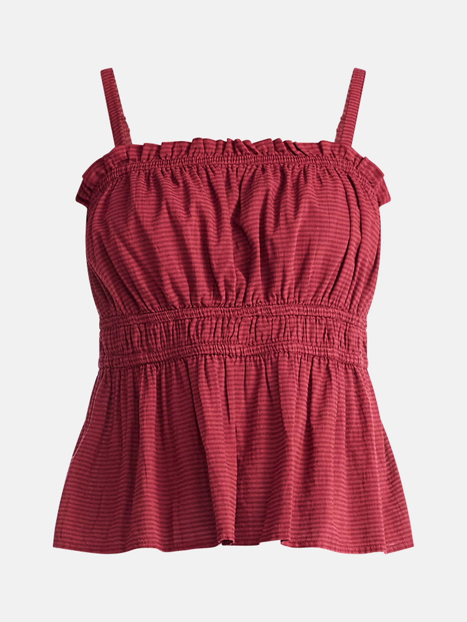 Time and Tru Women's Tonal Stripe Tank Top, Sizes XS-XXXL