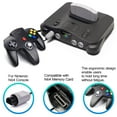 thumbnail image 5 of 2Pack N64 Gaming Classic Controller, Luxmo Retro N64 Wired Gaming Gamepad Controller Joystick for N64 System Home Video Game Console（Black）, 5 of 8
