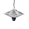Hanging Stainless Steel Halogen Patio Heater-Finish:Silver