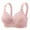 Pink, variant on 50% off Miqool Women's Plus Size Comfort T-Shirt Bra Soft Lightly Lined Wireless Push Up Bra Full Coverage Supportive Everyday Bras(44D-48D)
