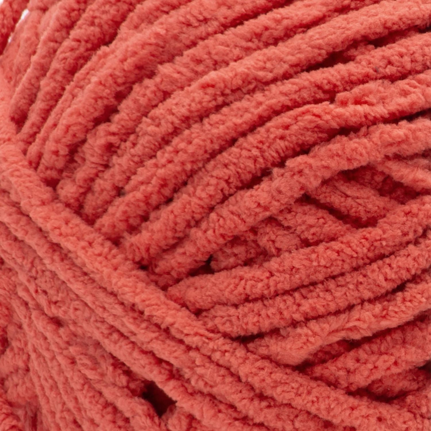 Bernat® Blanket™ #6 Super Bulky Polyester Yarn, Weathered Red 10.5oz/300g, 220 Yards, Polyester #6 Super Bulky Yarn