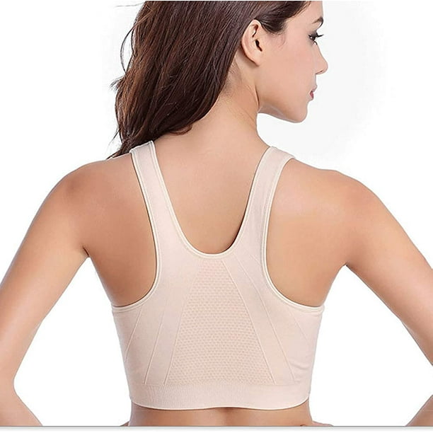 HACI Post Surgical Bra Front Closure Unpadded Wirefree Sport