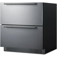 thumbnail image 2 of 30" wide built-in undercounter ADA height 2-drawer outdoor all-refrigerator, 2 of 2