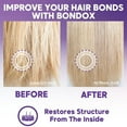 thumbnail image 6 of Blonde Bondox Hair Treatment 8.8 oz, Hair Mask for All Hair Types - Formaldehyde-Free & Cruelty-Free - Results for up to 1-3 months - Marine Collagen & Almond Oil - Moisturizer Thermal Mask, 6 of 7