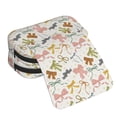 thumbnail image 4 of Disketp Colorful Bow Knots1 Estuche de Lápices de Doble Capa con Tapa Abatible y Cremallera, Organizador Escolar para Adolescentes y Adultos, 4 of 7