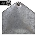 thumbnail image 3 of HTOOQ Galvanized Metal Envelope Holder, Wall Mount Letter Basket, Tin Rustic Vintage Decorative Style, 1 Pack, 3 of 7
