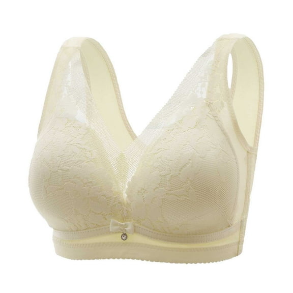 Posijego Full Coverage Bra for Women Push up Wireless Bra No Underwire Comfortable Everyday Bra for Women