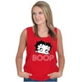 thumbnail image 3 of Retro Betty Boop Cartoon Character Tank Top Tee Shirt Women Brisco Brands 2X, 3 of 5