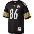 thumbnail image 2 of Men's Mitchell & Ness Hines Ward Black Pittsburgh Steelers Legacy Replica Jersey, 2 of 3