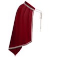thumbnail image 6 of Meichang Mens Renaissance Shawl Half Shoulder Cape Medieval Cloak Victorian Halloween Costume, 6 of 8