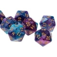 thumbnail image 3 of de Dados Poliédricos Piezas, Dados de 20 para s de de Dragones Y Mazmorras Azul Púrpura -b Hugo Juego de dados Juego de dados, 3 of 9